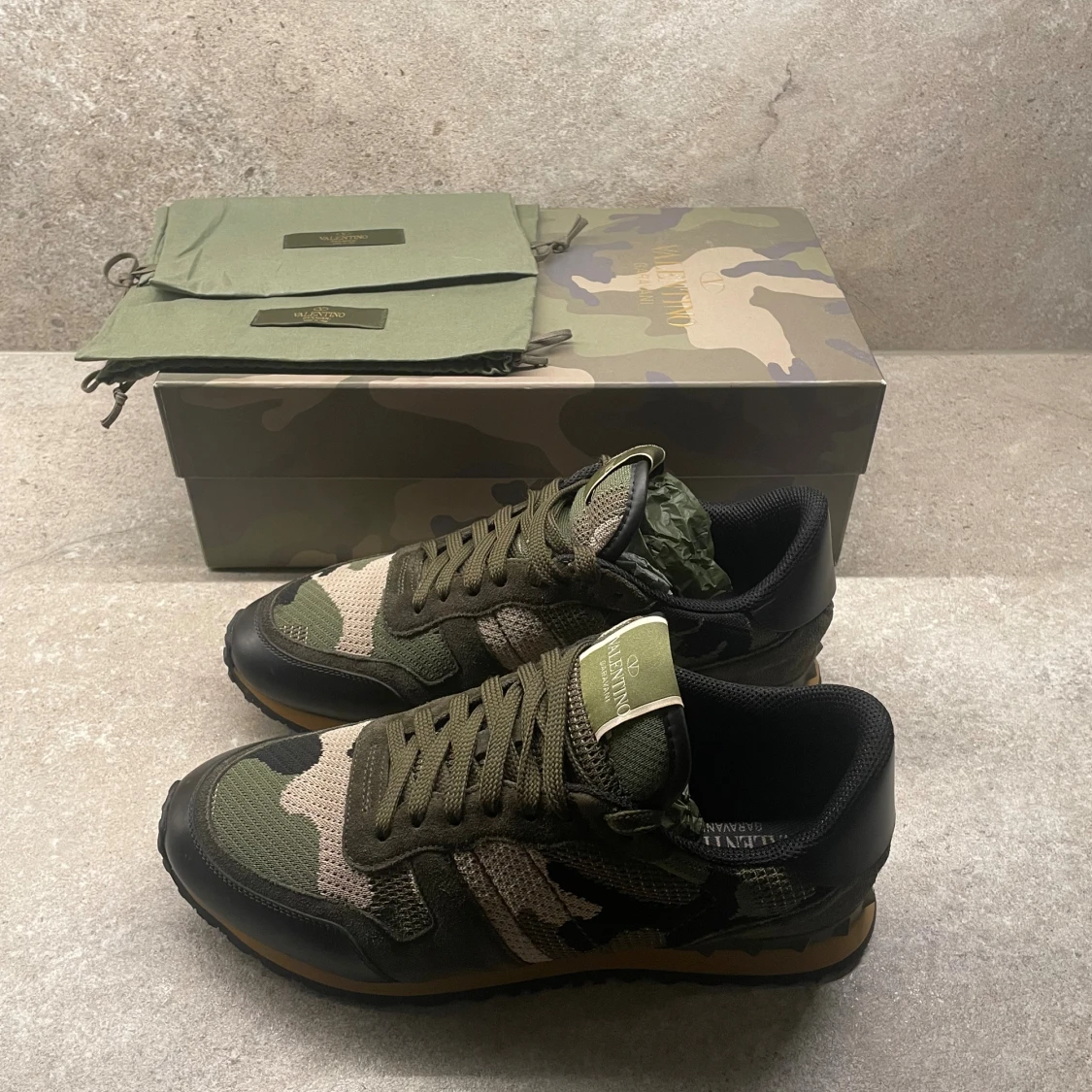 Valentino Rockrunner sneakers camouflage - 3