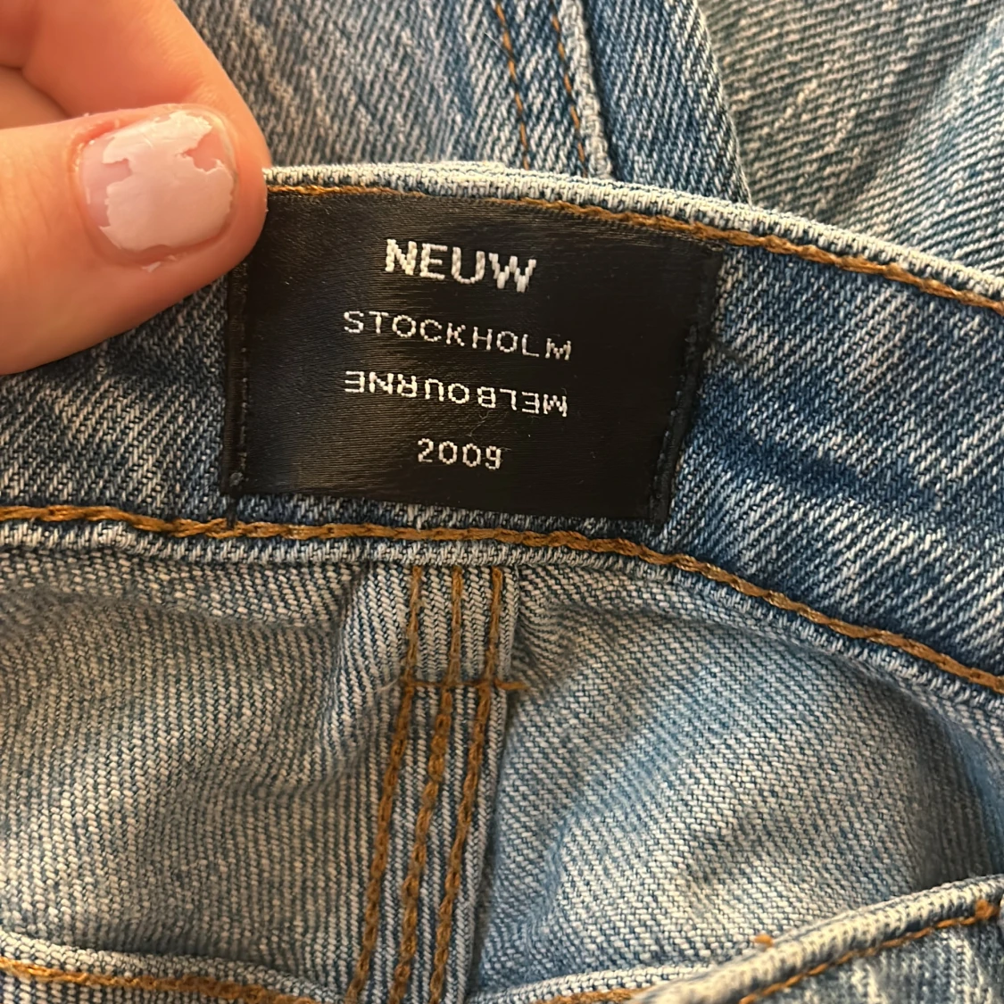 NEUW Ray Straight ljusblå jeans 31/32 - 1
