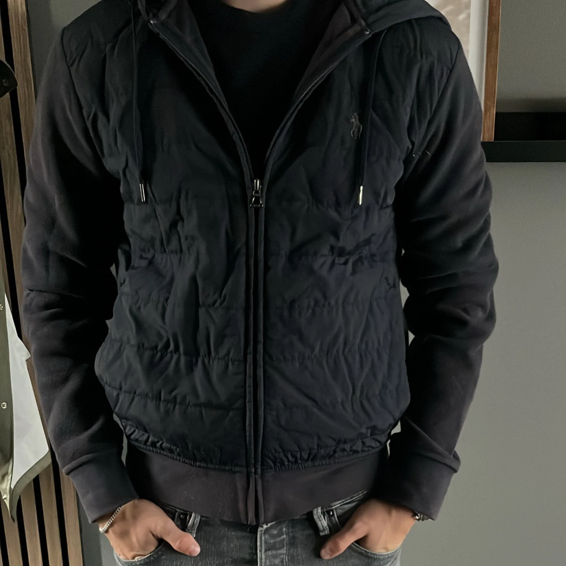 Svart pufferjacka från Polo Ralph Lauren