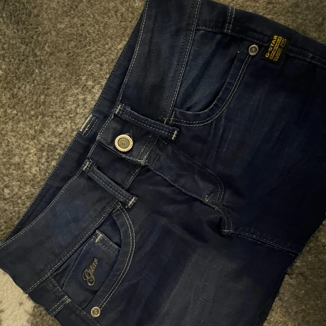 Mörkblå jeanskjol från G-Star RAW - 2