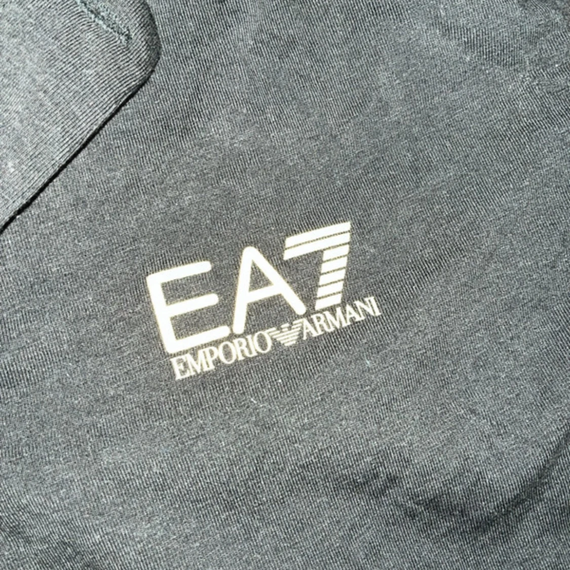 Svart EA7 Emporio Armani pikétröja M - 2