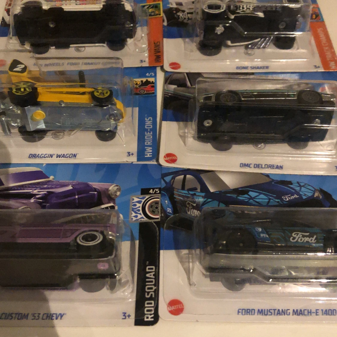 6 hotwheels th +en till som gåva  - 1