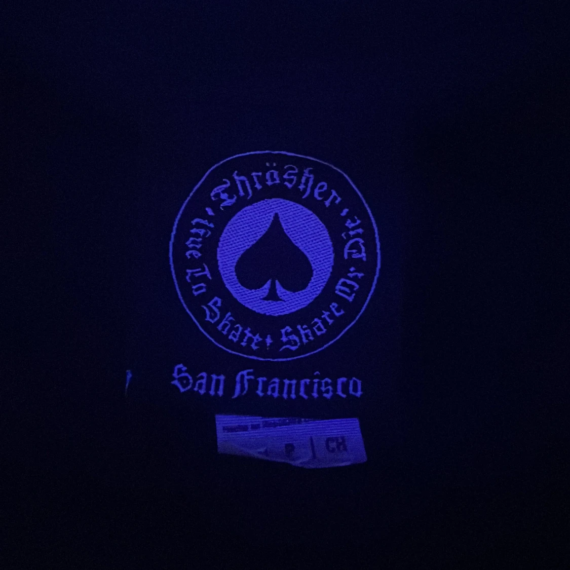 Svart Thrasher t-shirt med tryck - 2