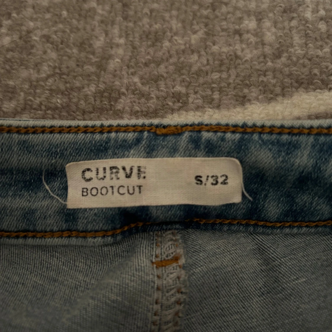 Bootcut jeans Curve S/32 ljusblå - 3