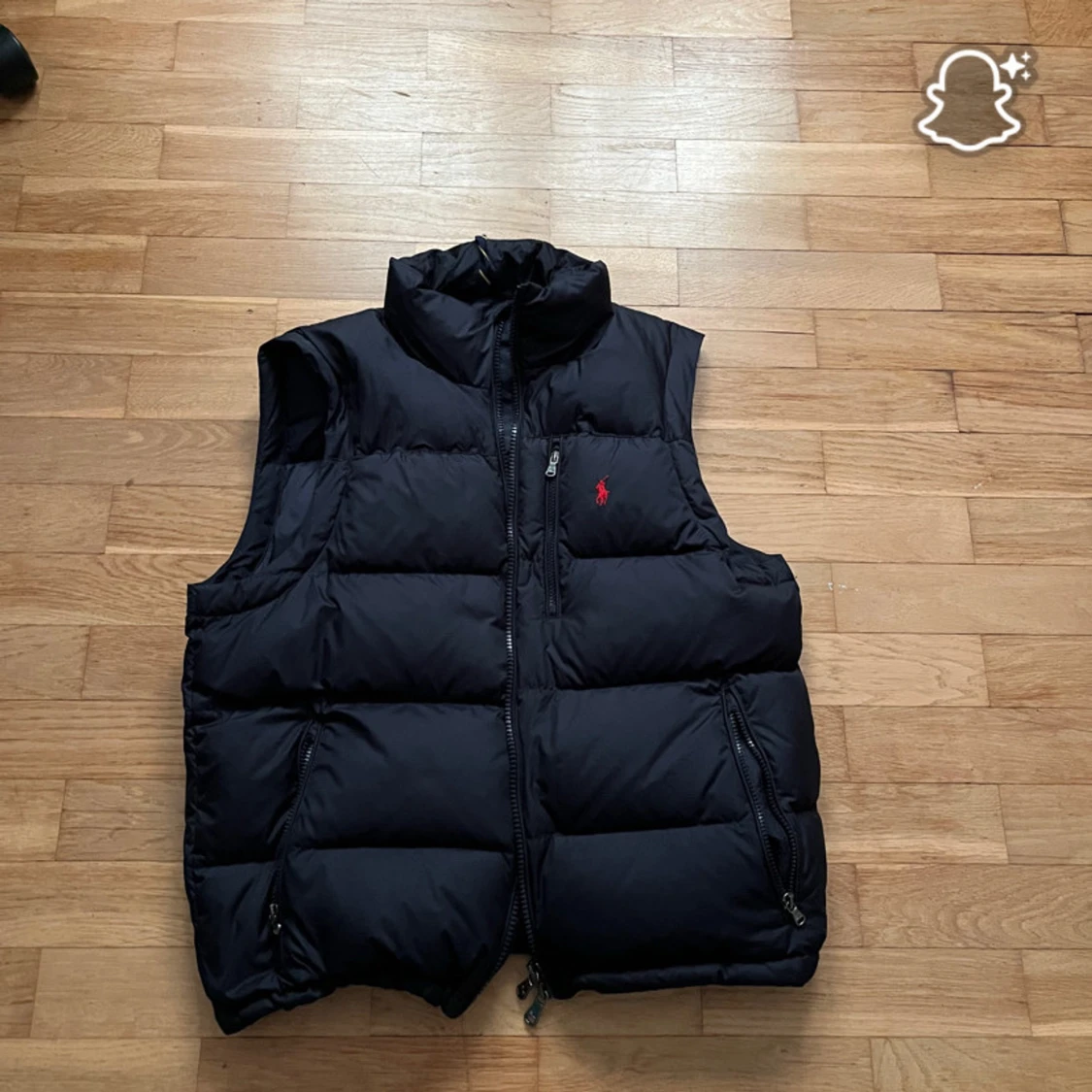 Mörkblå dunväst från Polo Ralph Lauren