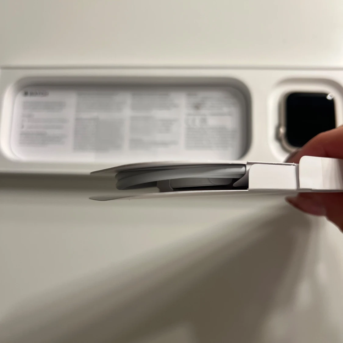 Apple Watch med vitt sportband - 3