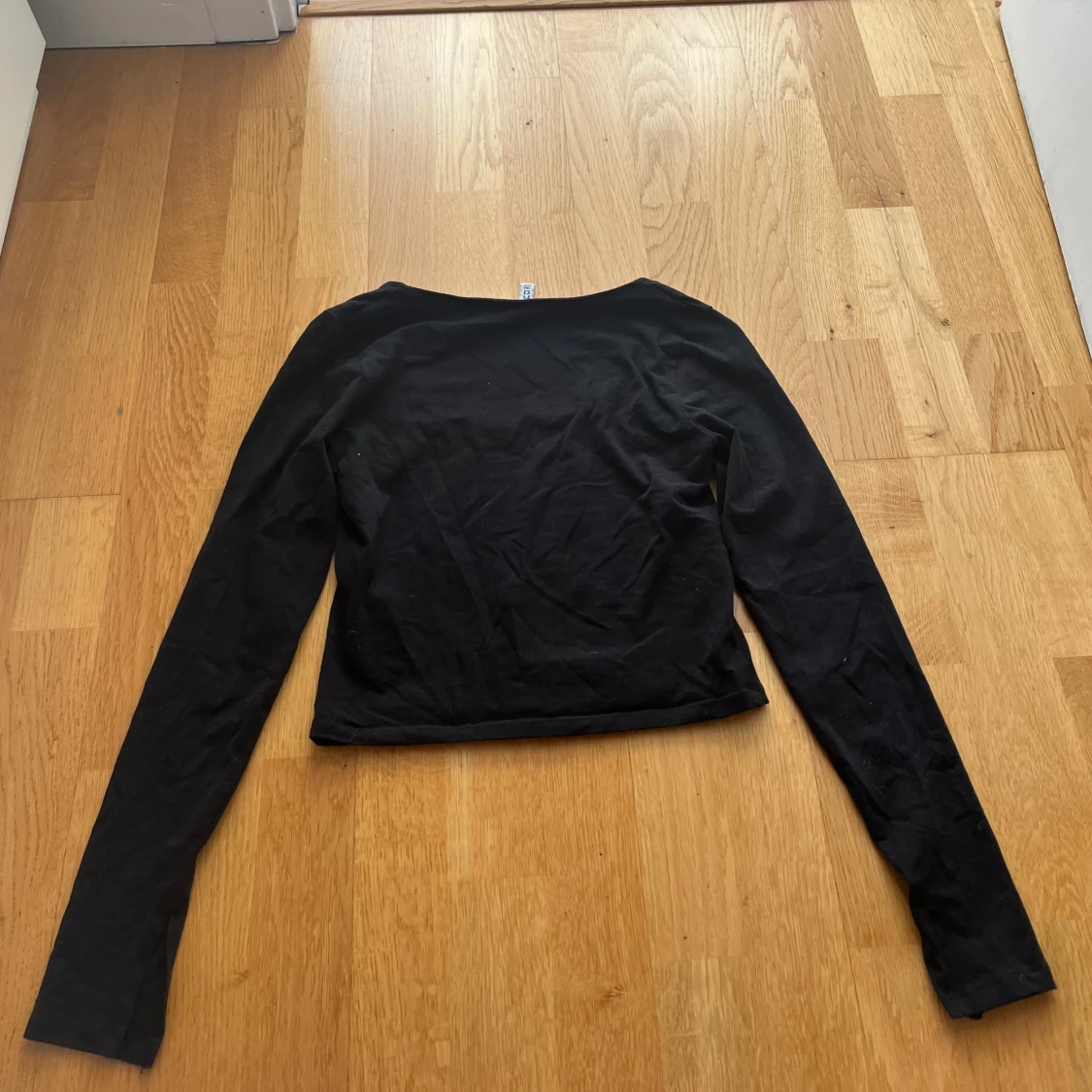 Svart långärmad topp från H&M Divided - 1