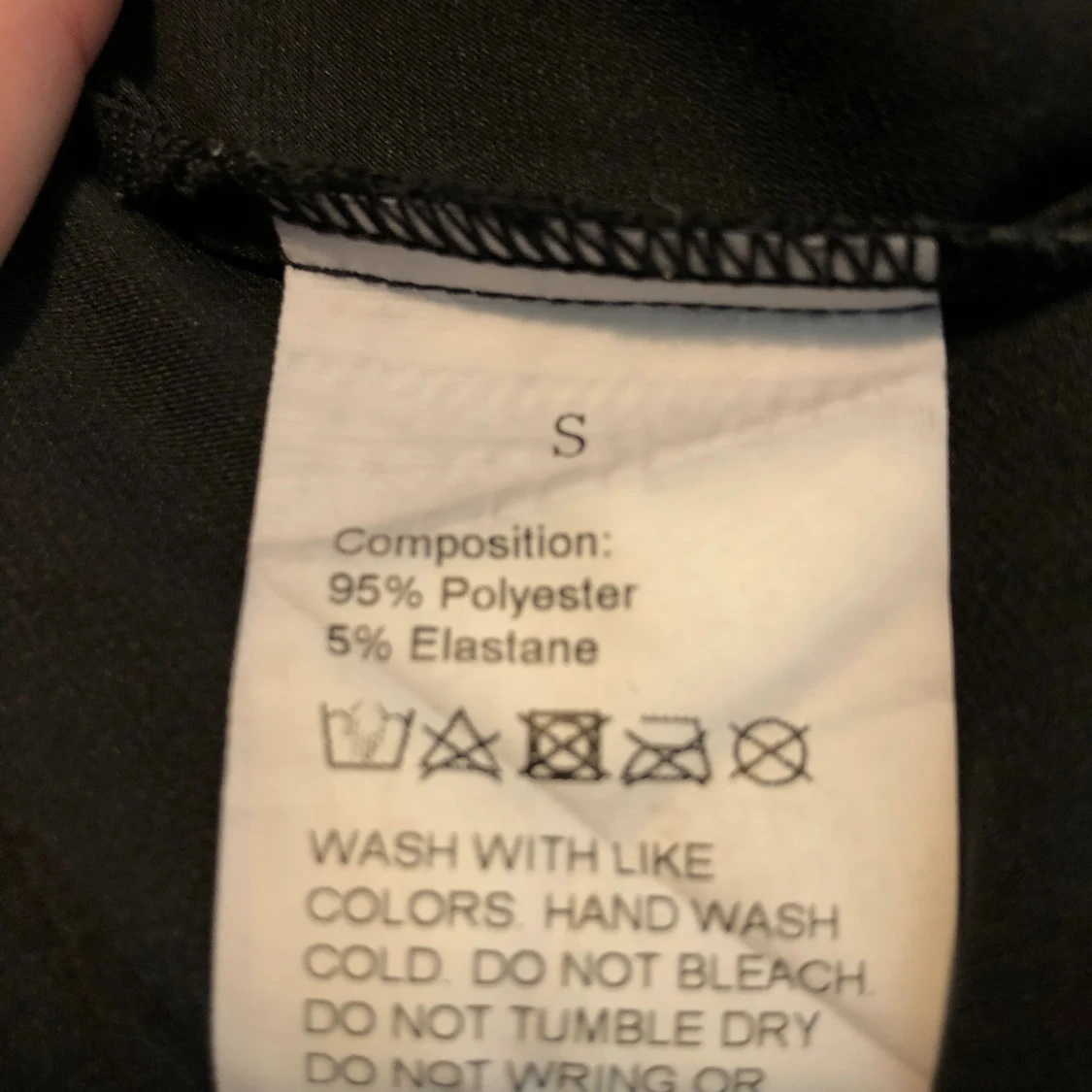 Svart morgonrock med spets - 2