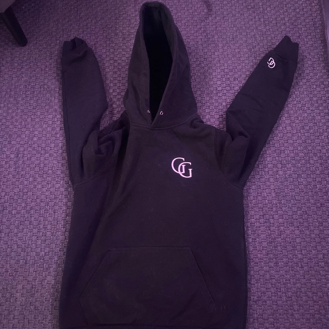Svart hoodie från Garde Grisch XS