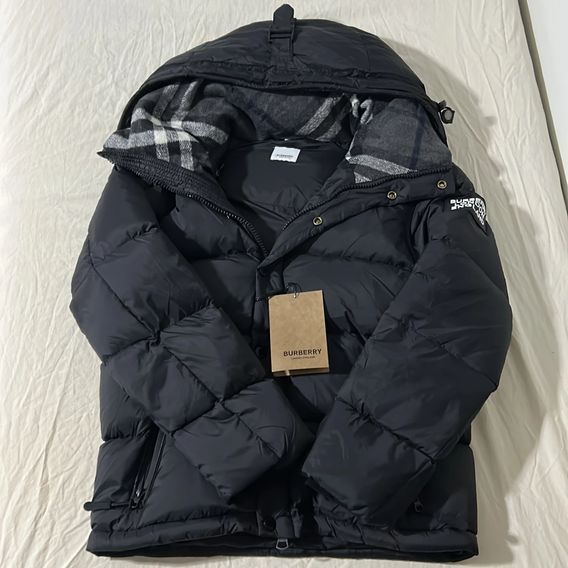 Svart burberry jacka/väst