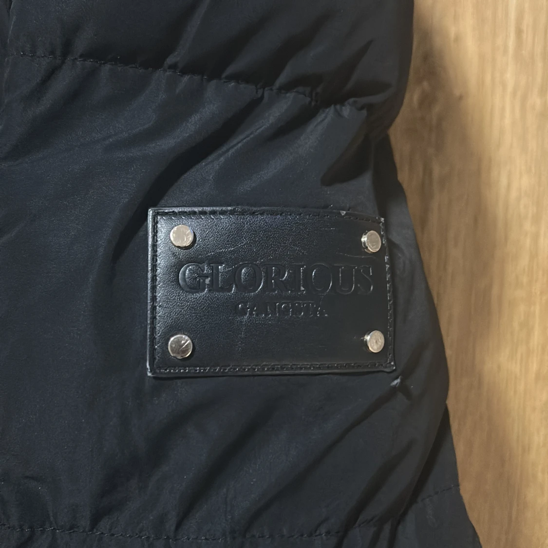 Svart pufferjacka Glorious Gangsta - 1