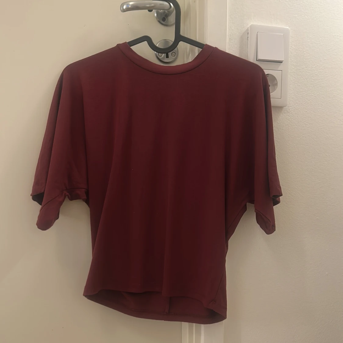 Vinröd loose t-shirt