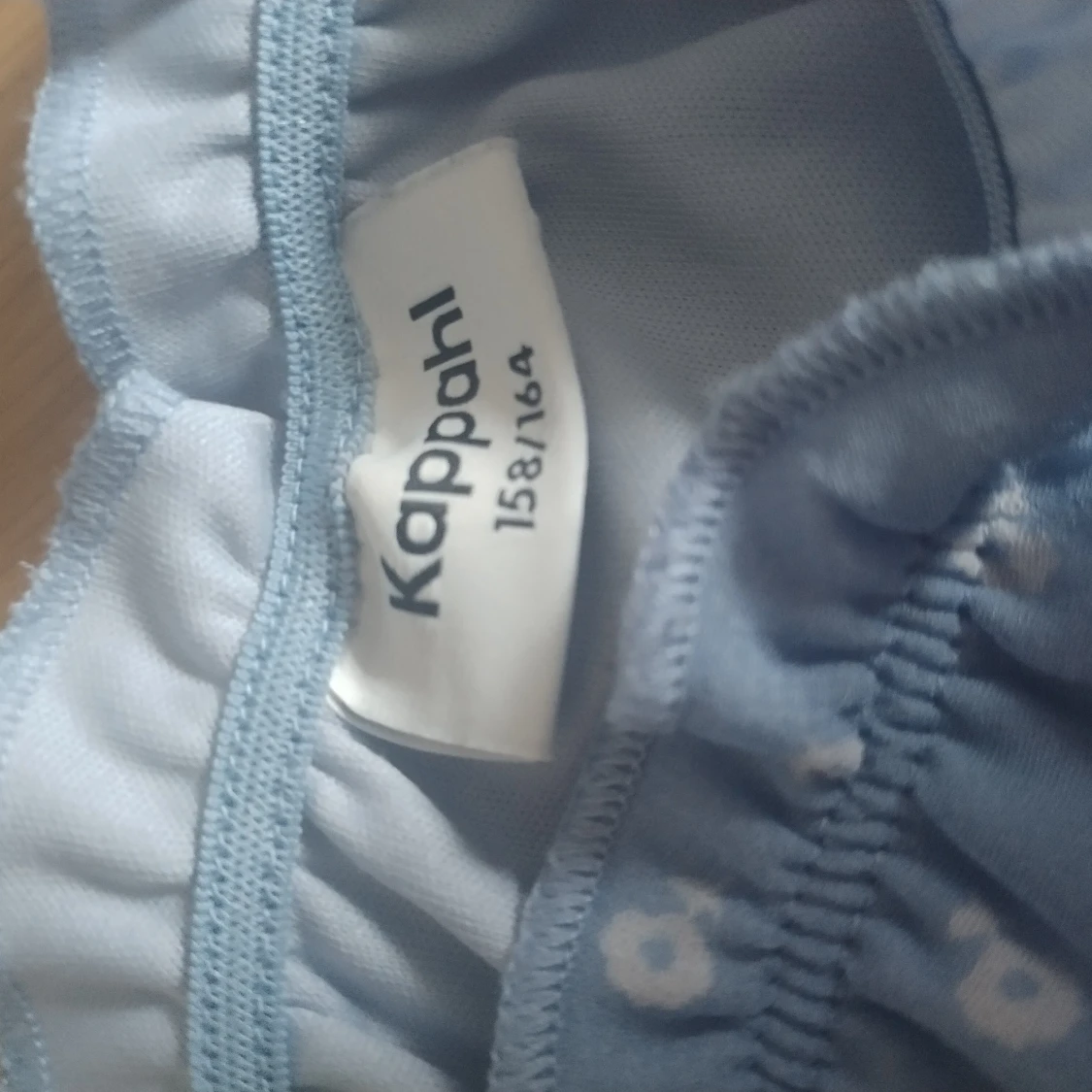 Blommig ljusblå blus från Kappahl - 2