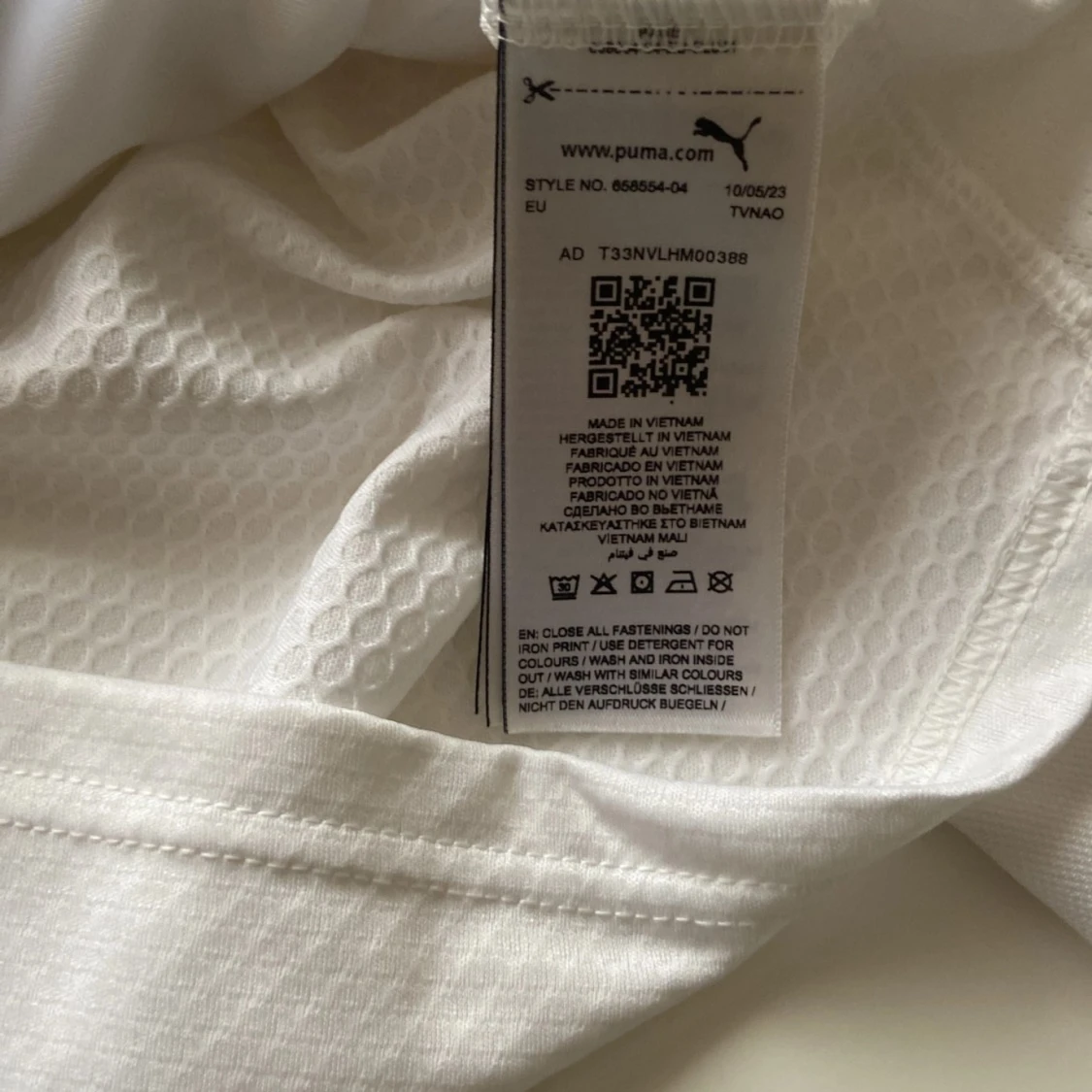 Vit jacka från Puma med Malmö FF-logga - 93