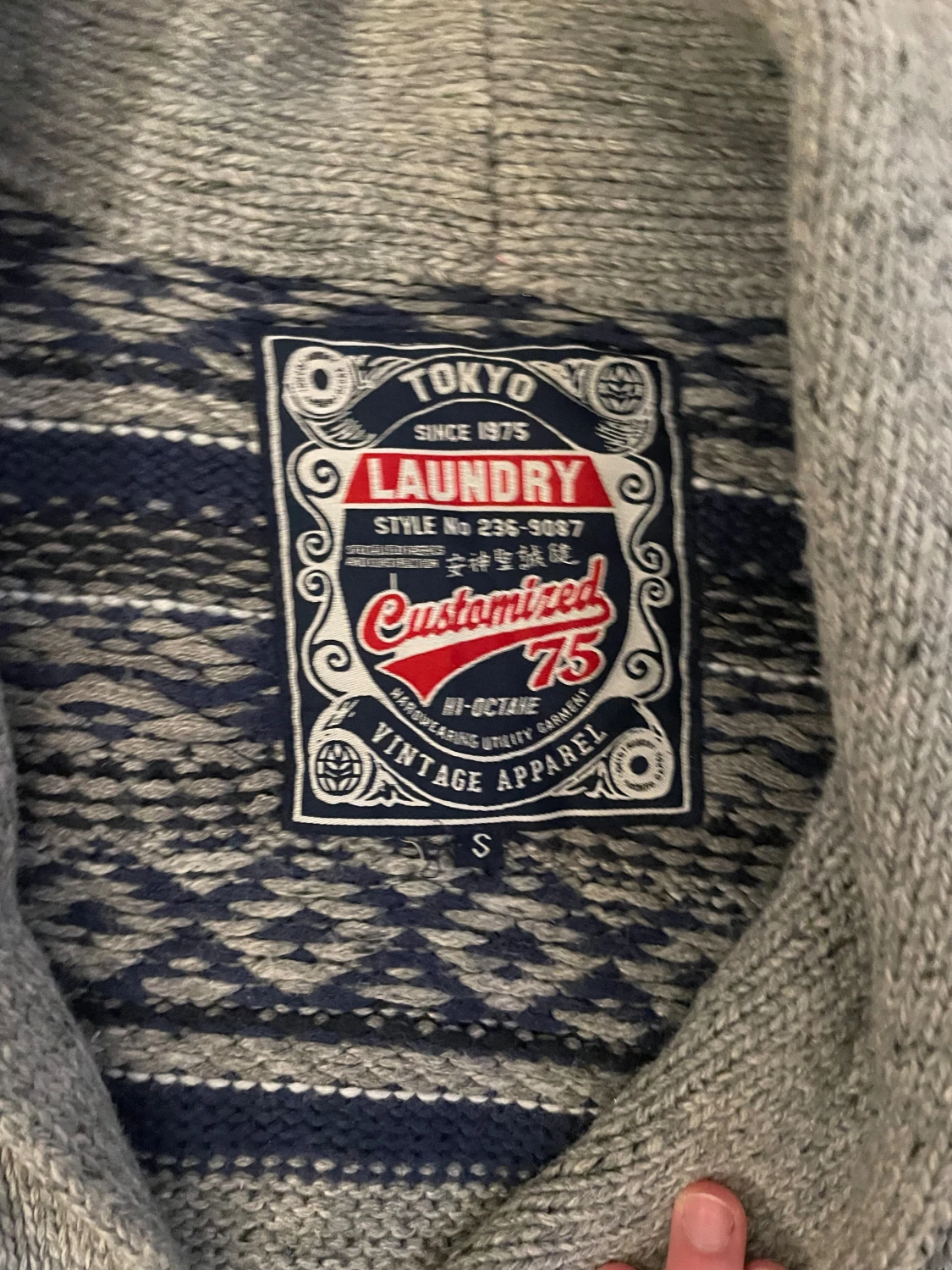 Grå stickad cardigan från Tokyo Laundry  - 3