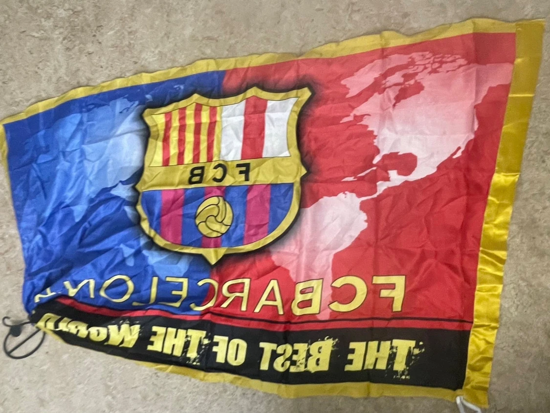 FC Barcelona flagga i rött och blått - 1