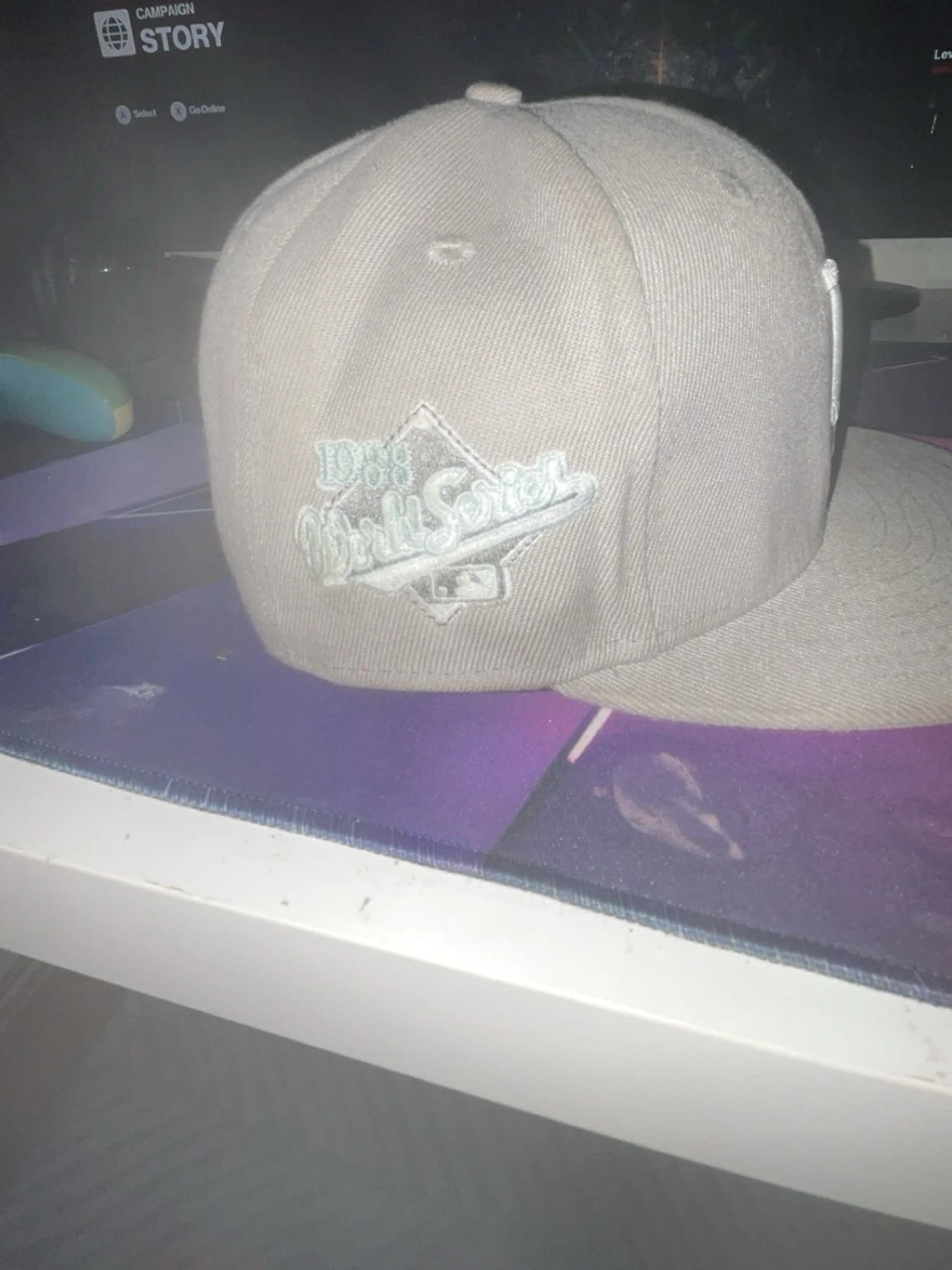 Grå LA 59FIFTY keps World Series - 1