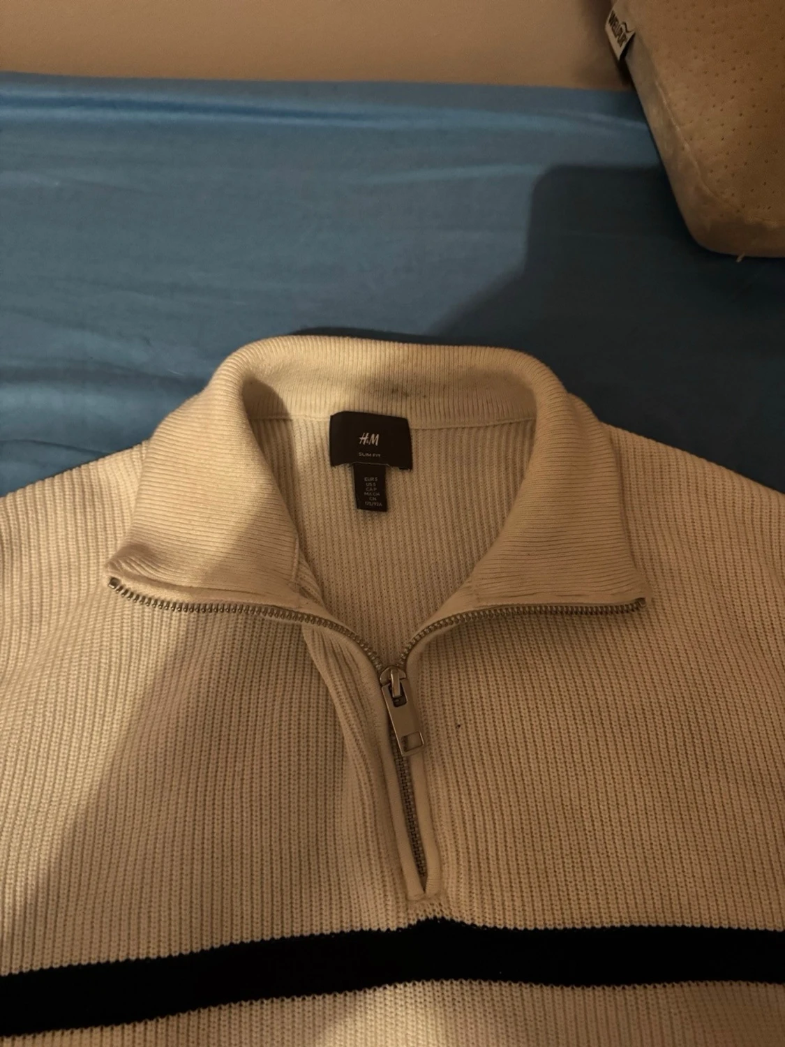 Randig half zip tröja från H&M - 2