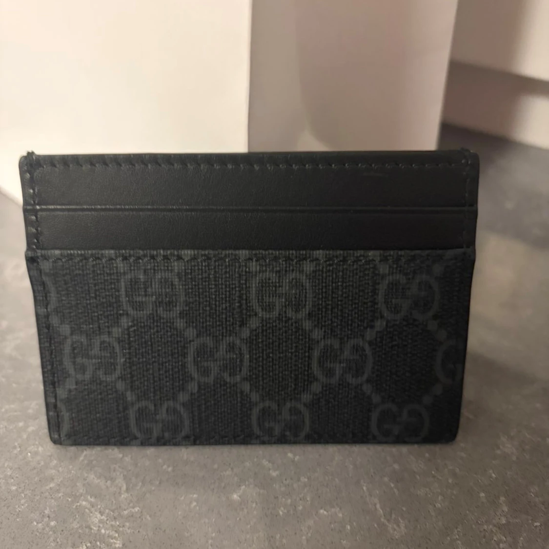 Svart plånbok från Gucci