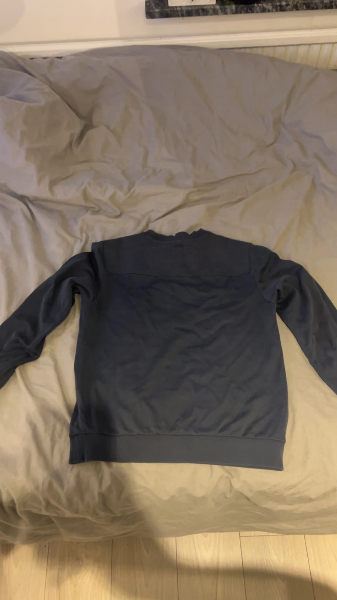 Blå slim fit tröja från Hugo Boss - 1