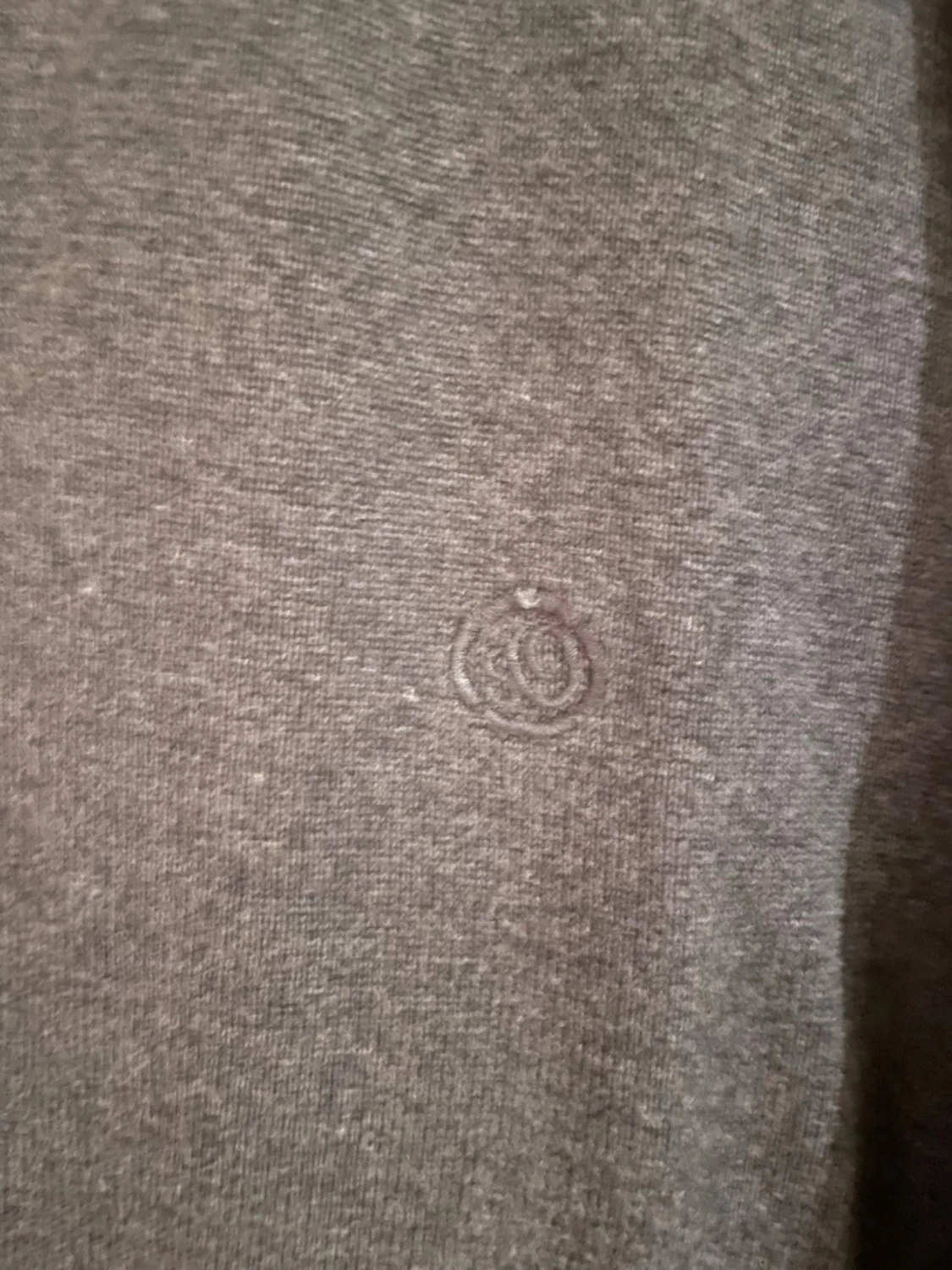 Mörkgrå v-ringad tröja från s.Oliver - 3