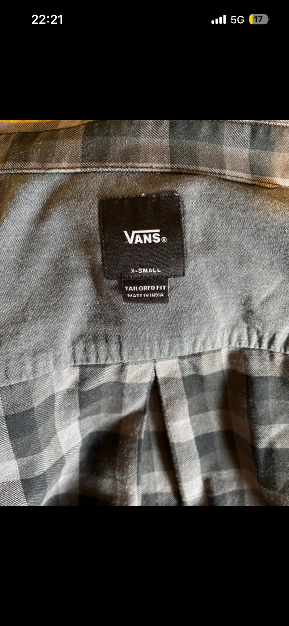 Vans rutig skjorta - 2