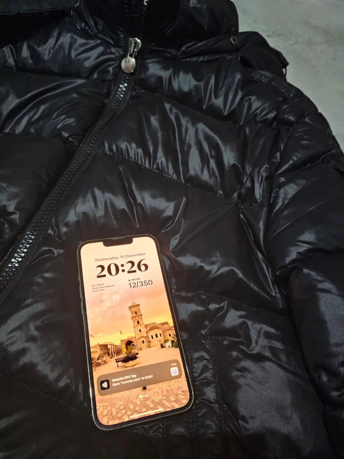 Svart pufferjacka  - 5