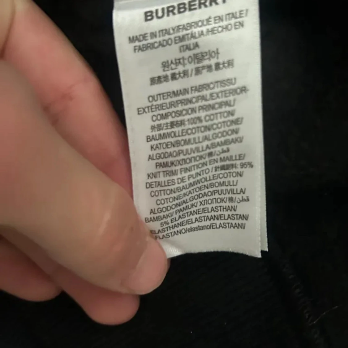 Burberry kofta svart  - 2
