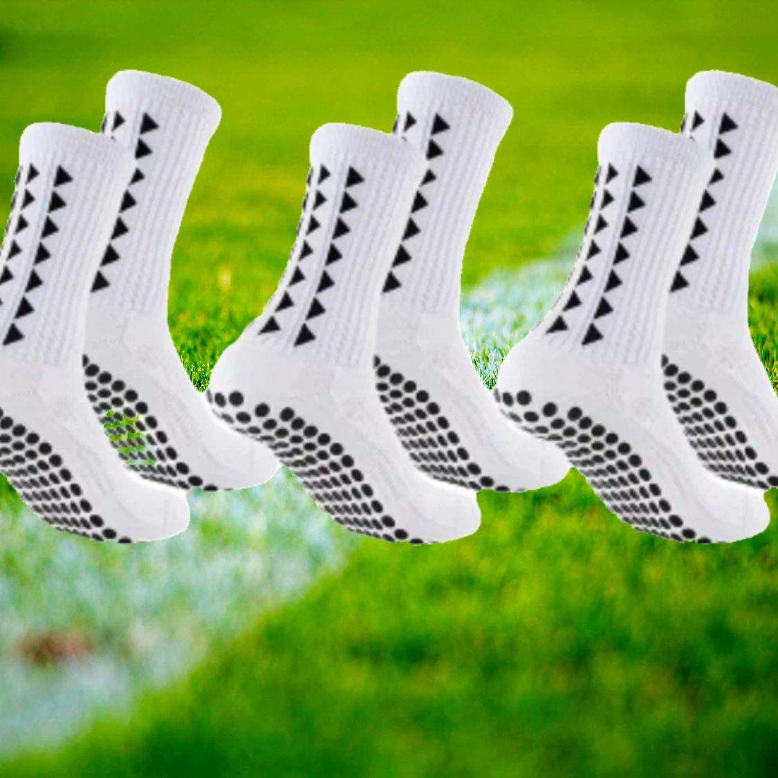 Vita greppstrumpor 49 kr par, 3-pack 129 kr - 2