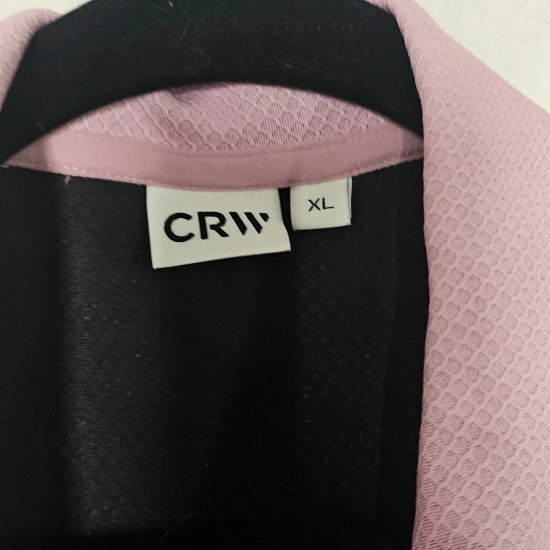 Ljusrosa ärmlös pikétopp från CRW - 2