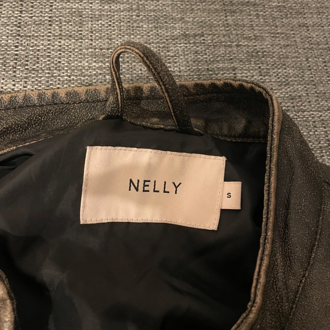 Brunskinnjacka från Nelly, stl S - 3