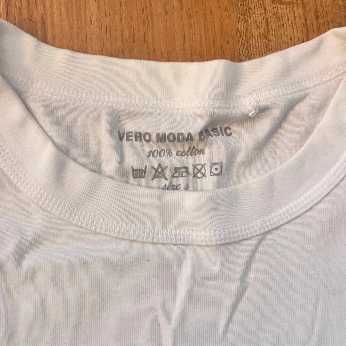 Vit tight långärmad - 1