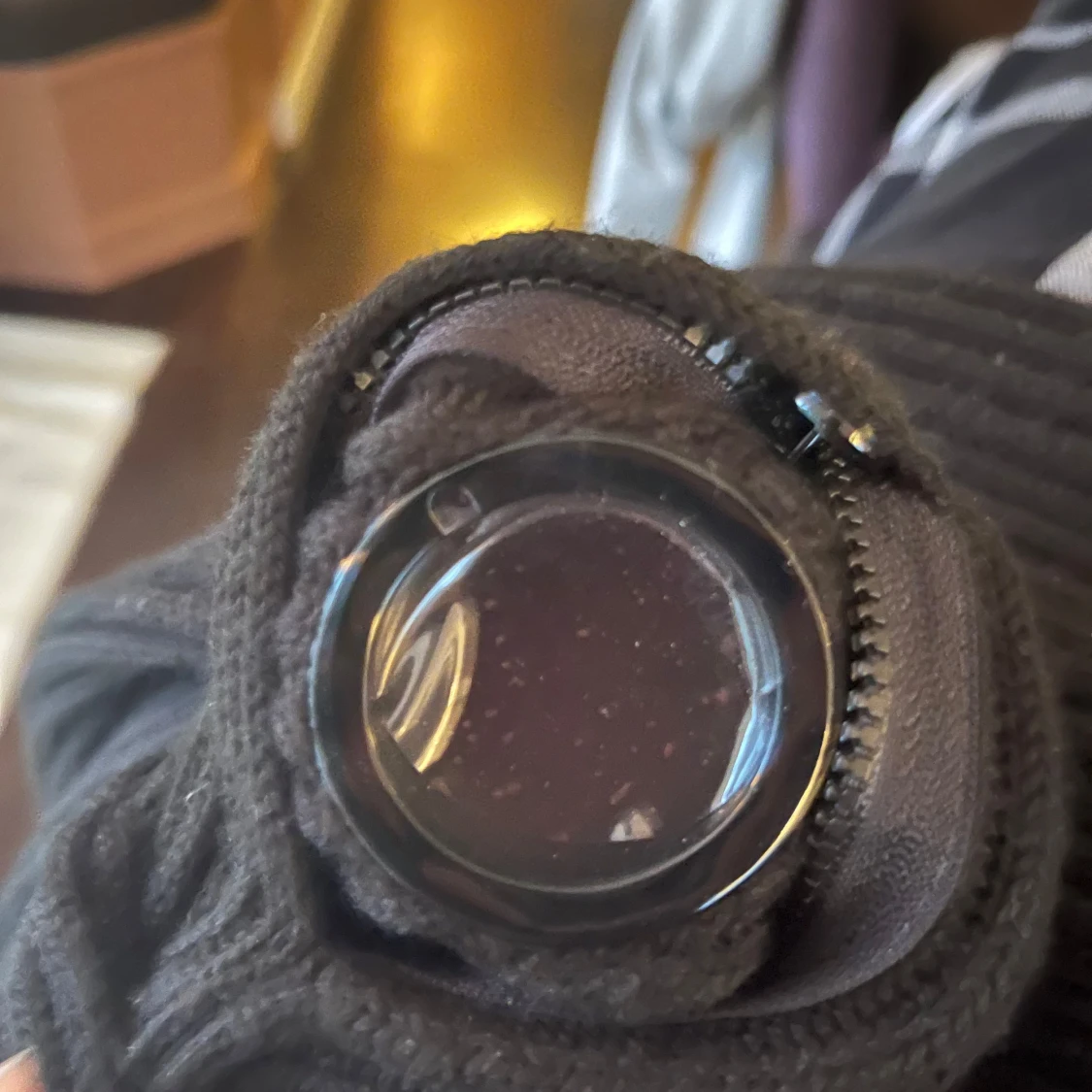 Svart stickad tröja från C.P. Company - 2