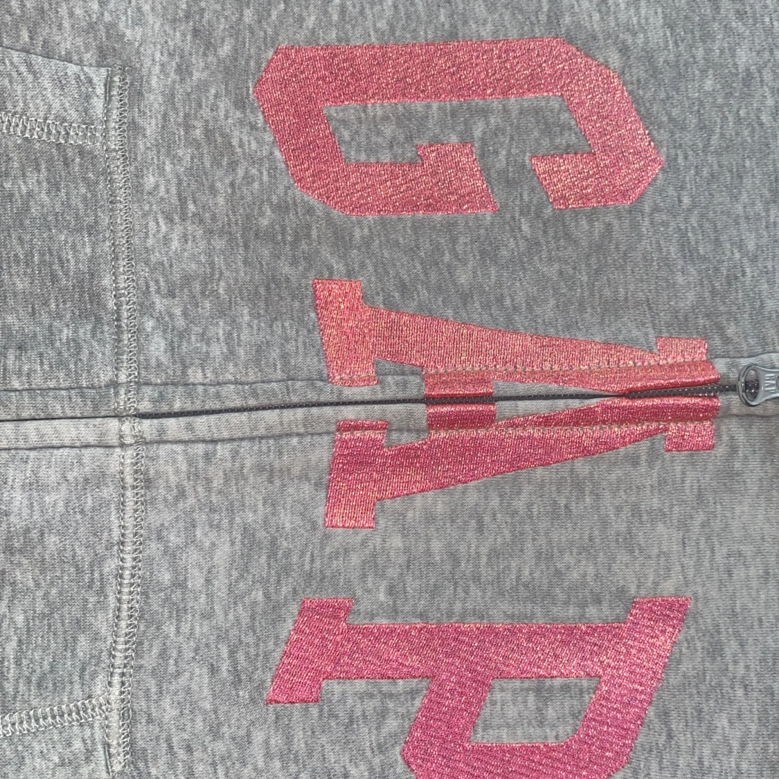 Grå hoodie med dragkedja från GAP - 4