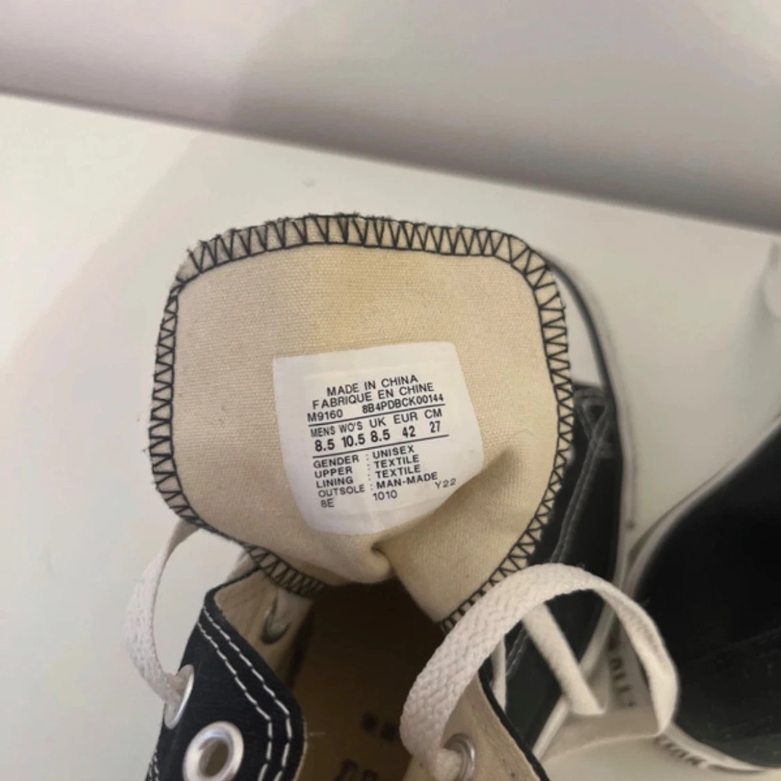 Svarta Converse All Star high-tops - 3