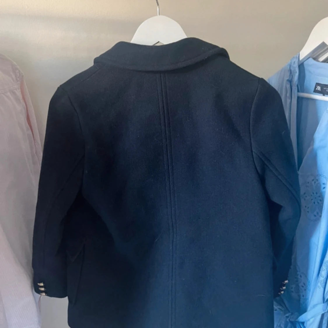 Mörkblå skepparkavaj från Zara Girls - 1