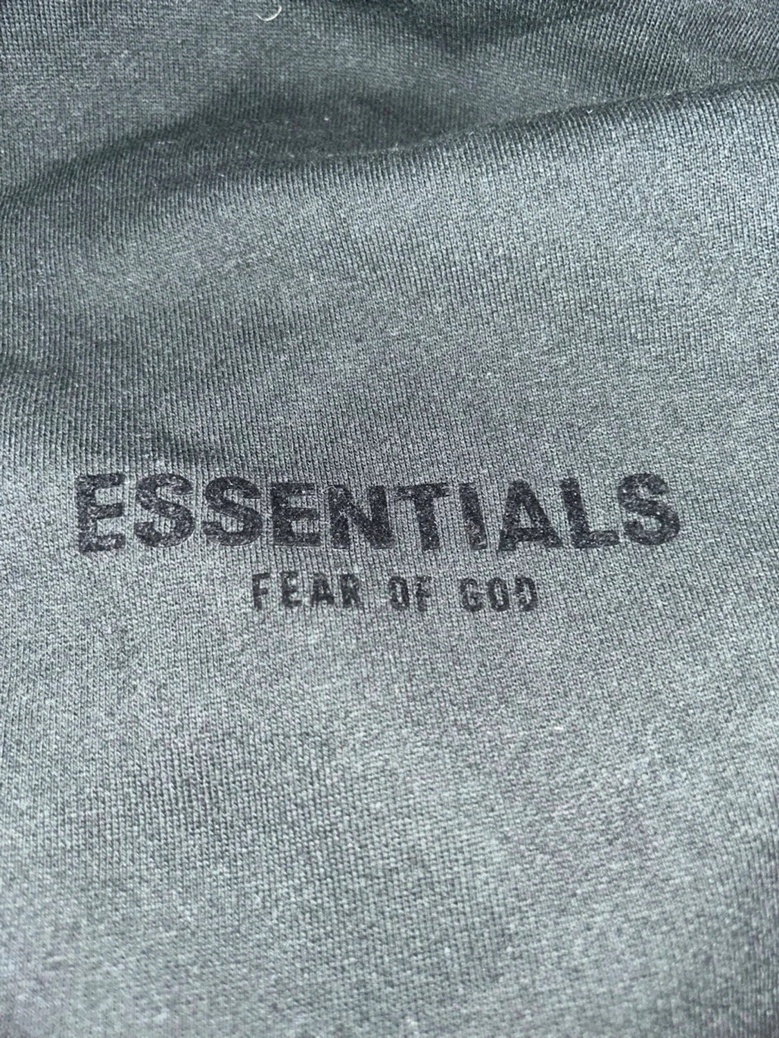 Svart Essentials Fear of God hoodie - 3