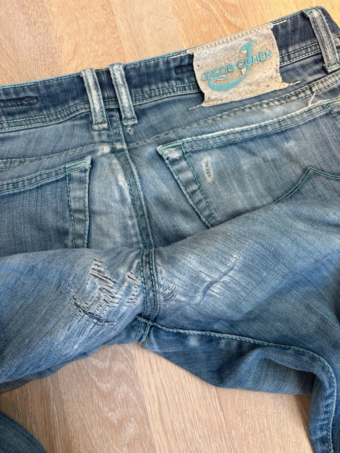 Blå slim jeans från Jacob Cohen 622.c - 4