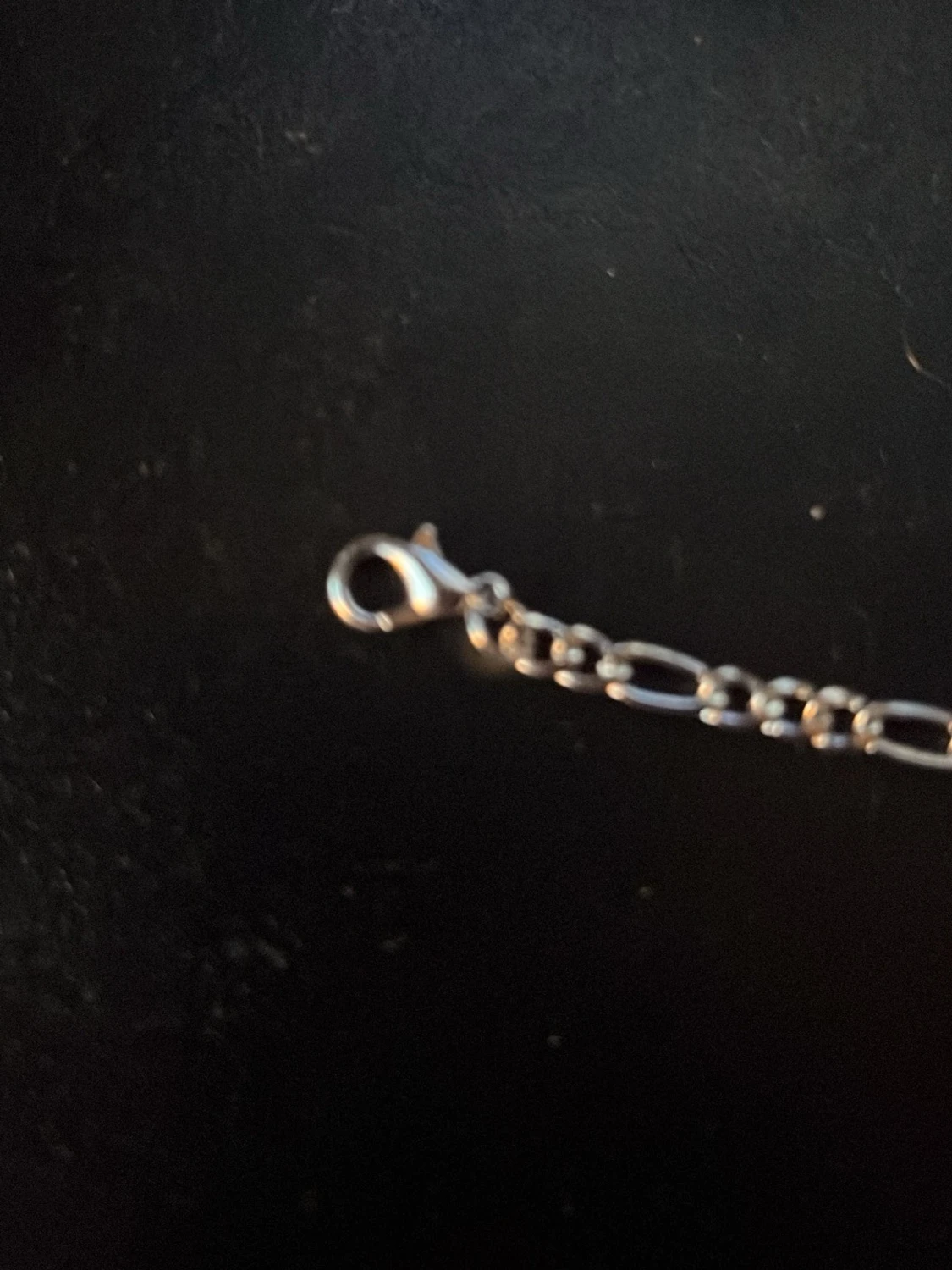 Silverfärgat kedjearmband - 2