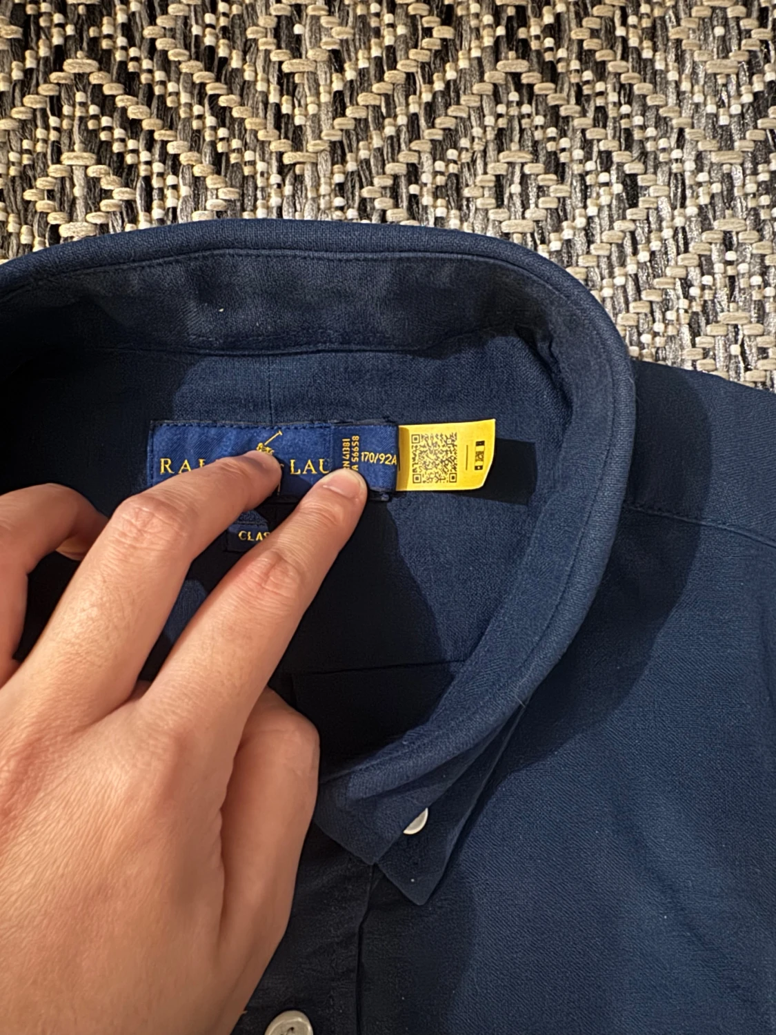 Mörkblå skjorta från Ralph Lauren - 2