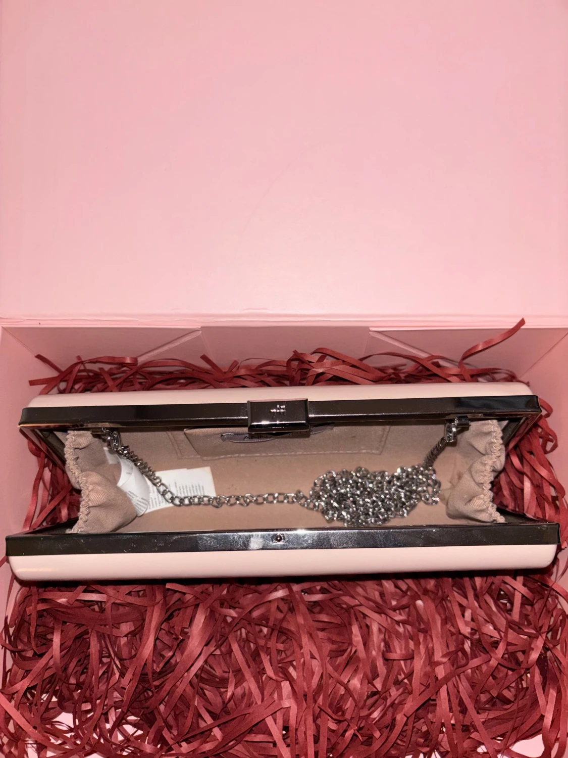 Ljusrosa kuvertväska från Anna Field - 2