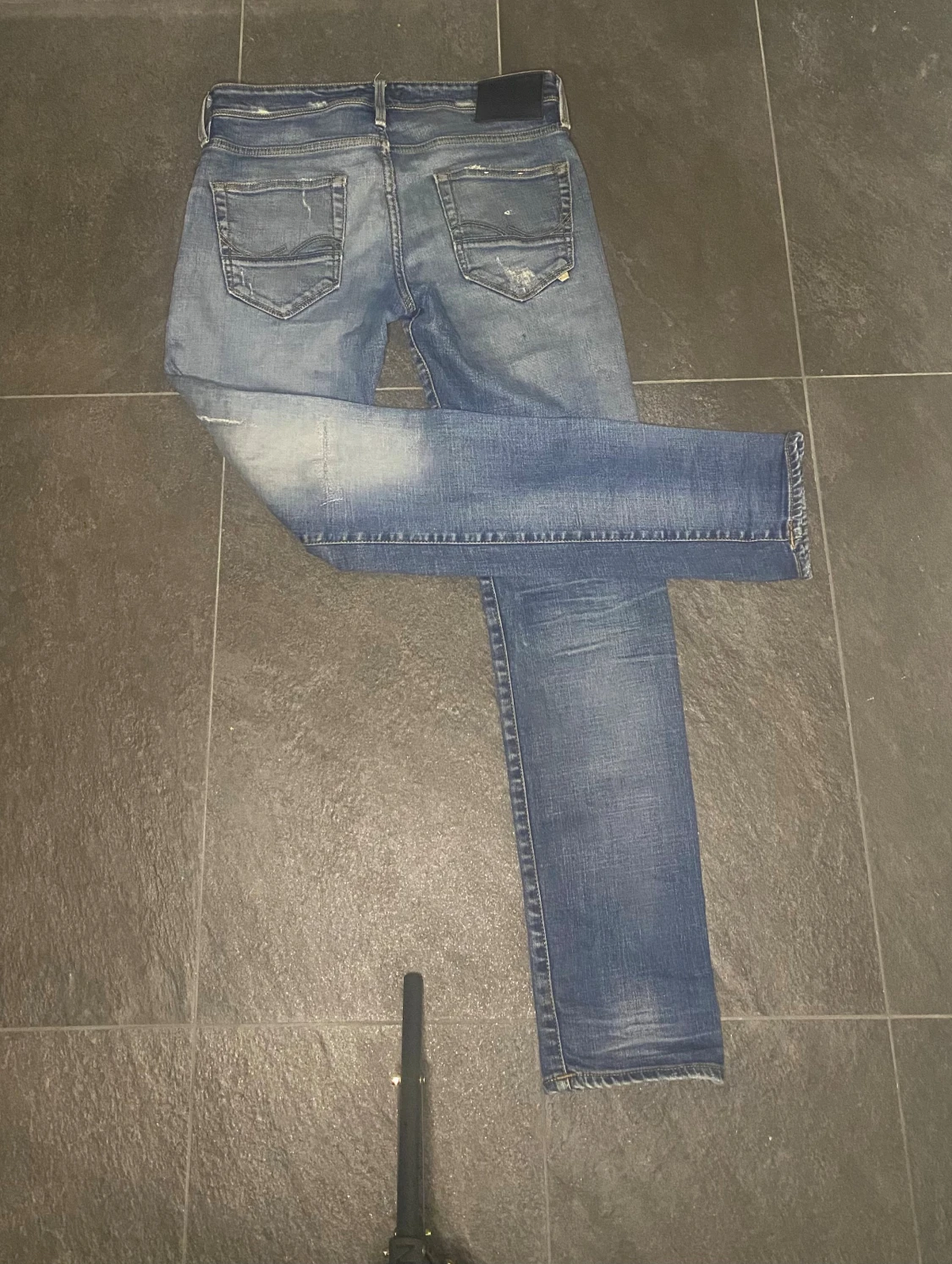 Jack & Jones slim fit Glenn blå jeans - 1