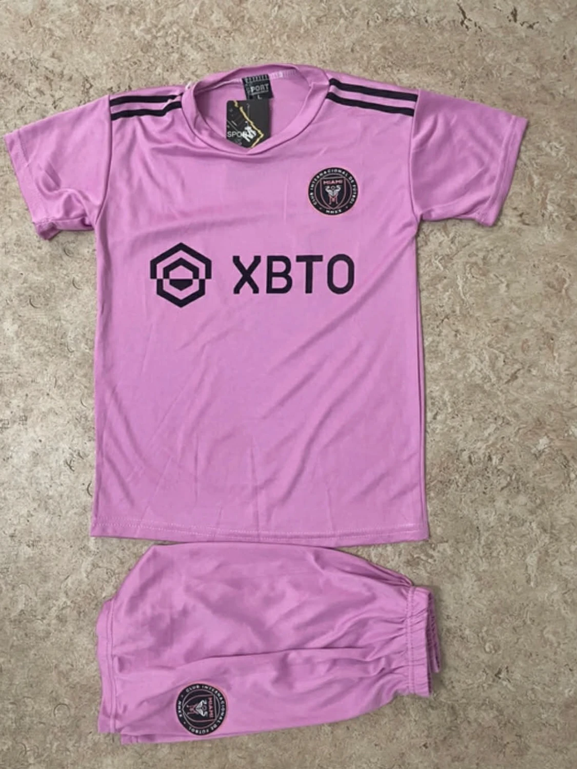 Inter Miami Messi matchställ rosa