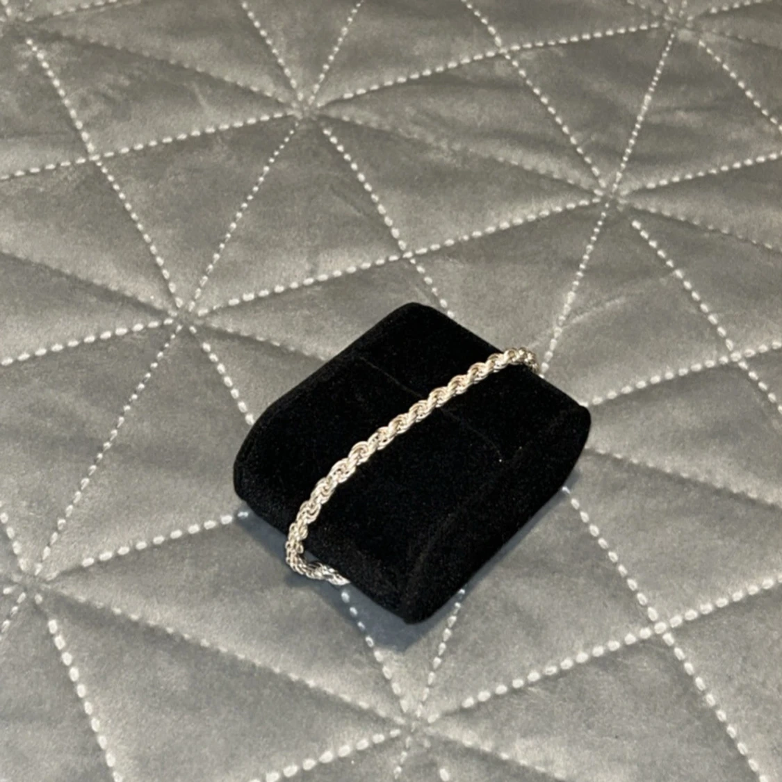 Äkta silver 925 armband cordel