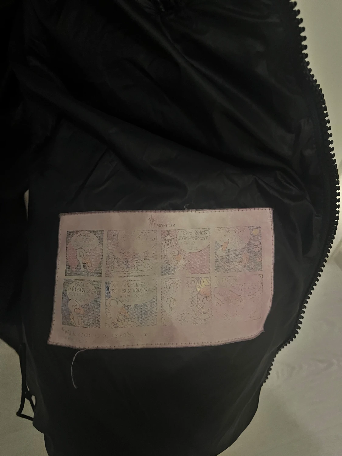 Svart Moncler pufferjacka herr - 4