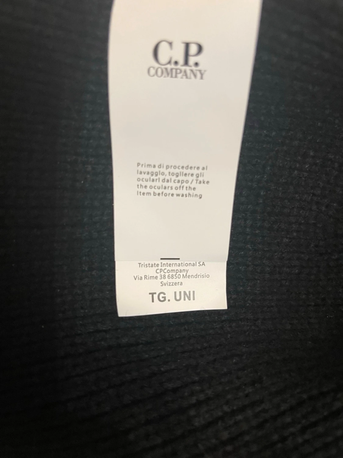 Svart C.P. Company Mössa - 2