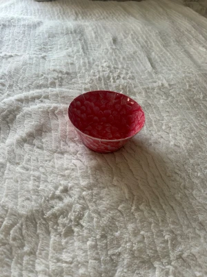 Plast skål  - Plast skål i godis mönster 