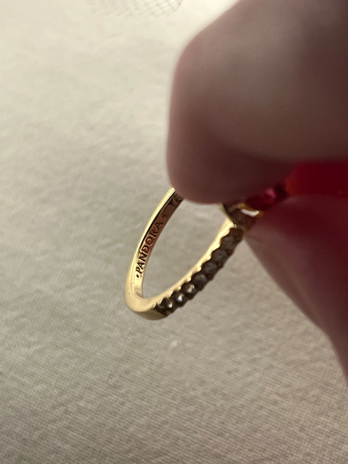 Pandora promise ring  - 1