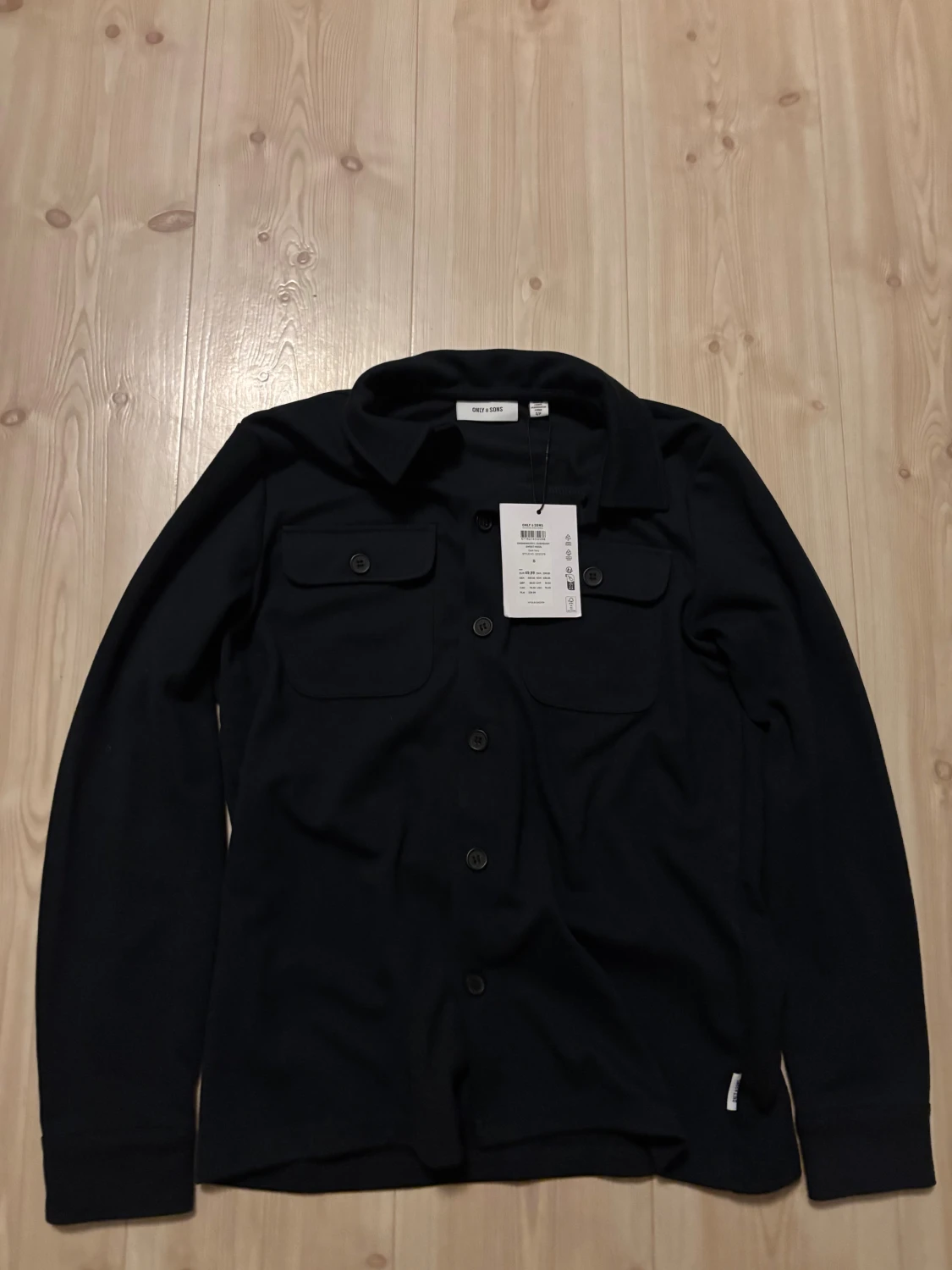 Blå overshirt från Only & Sons