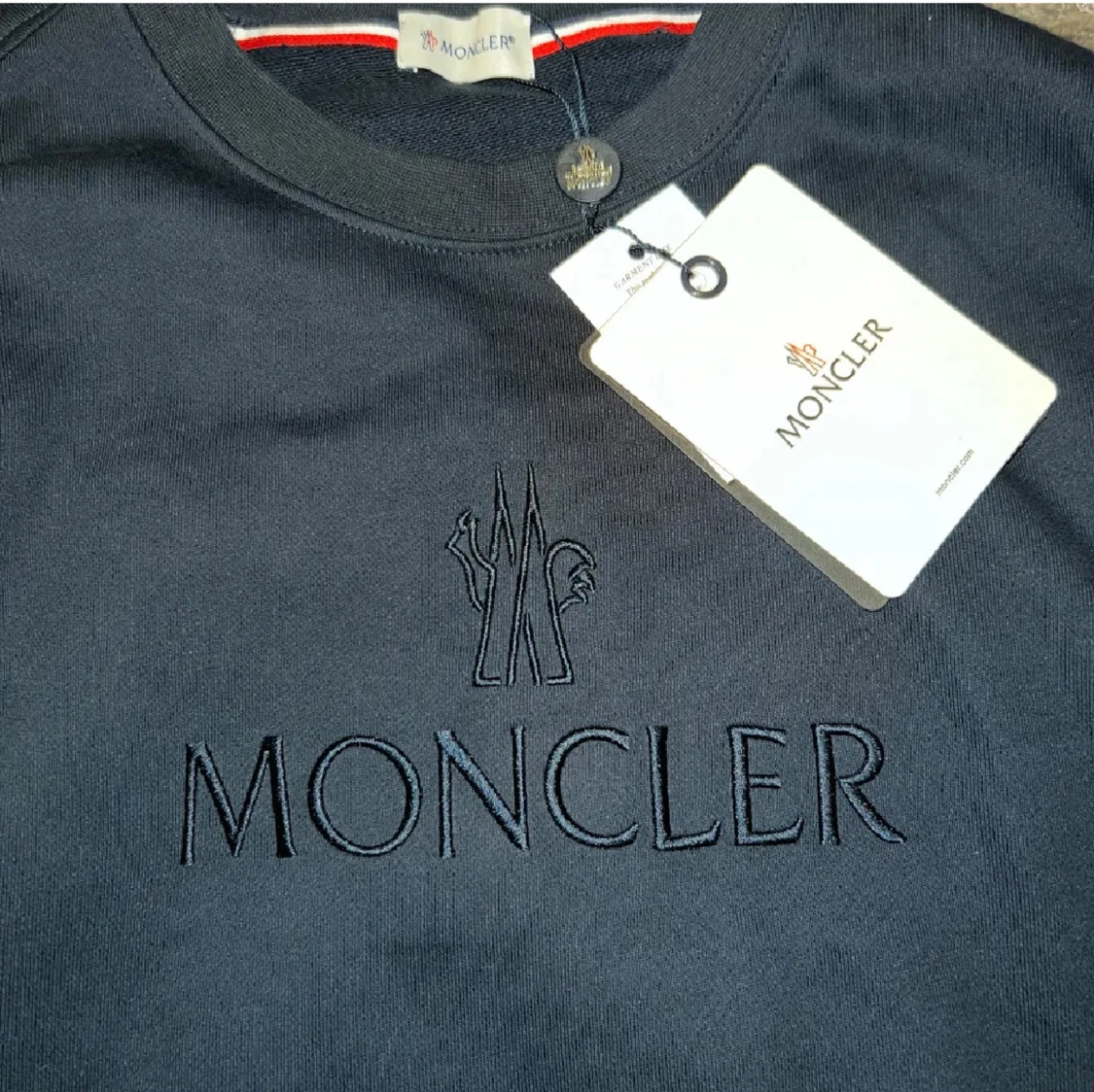 Svart sweatshirt från Moncler - 1